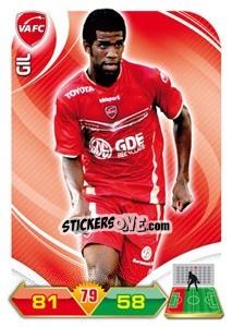 Sticker Gil - FOOT 2012-2013. Adrenalyn XL n. 307 - Panini