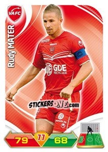 Sticker Rudy Mater - FOOT 2012-2013. Adrenalyn XL n. 309 - Panini