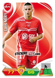 Sticker Loris Nery - FOOT 2012-2013. Adrenalyn XL n. 310 - Panini