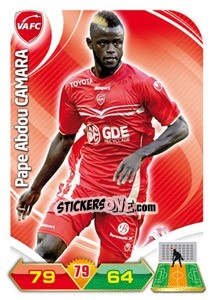 Sticker Pape Abdou Camara - FOOT 2012-2013. Adrenalyn XL - Panini