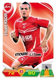 Figurina Foued Kadir - FOOT 2012-2013. Adrenalyn XL - Panini