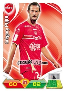 Figurina Gregory Pujol - FOOT 2012-2013. Adrenalyn XL - Panini