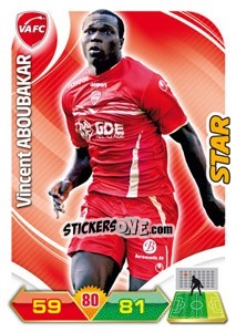 Sticker Vincent Aboubakar - FOOT 2012-2013. Adrenalyn XL n. 317 - Panini