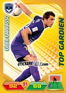 Sticker Cedric Carrasso - FOOT 2012-2013. Adrenalyn XL - Panini