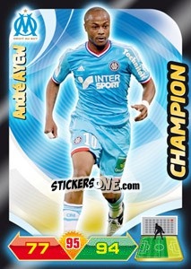 Sticker Andre Ayew - FOOT 2012-2013. Adrenalyn XL n. 336 - Panini