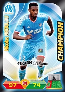 Sticker Nicolas Nkoulou - FOOT 2012-2013. Adrenalyn XL n. 337 - Panini
