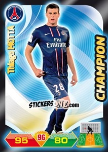 Sticker Thiago Motta - FOOT 2012-2013. Adrenalyn XL n. 341 - Panini
