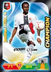 Cromo Jonathan Pitroipa - FOOT 2012-2013. Adrenalyn XL n. 343 - Panini