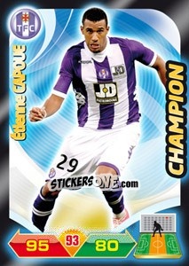Sticker Etienne Capoue - FOOT 2012-2013. Adrenalyn XL n. 345 - Panini