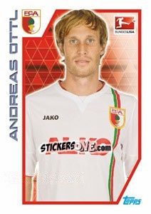 Figurina Andreas Ottl - German Football Bundesliga 2012-2013 - Topps