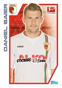 Cromo Daniel Baier - German Football Bundesliga 2012-2013 - Topps