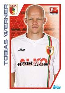 Sticker Tobias Werner - German Football Bundesliga 2012-2013 - Topps