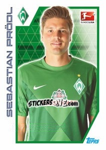 Sticker Sebastian Prödl - German Football Bundesliga 2012-2013 - Topps