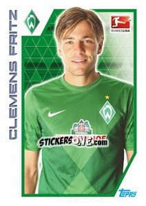 Figurina Clemens Fritz - German Football Bundesliga 2012-2013 - Topps