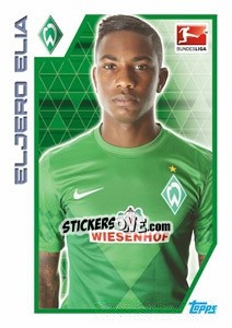 Sticker Eljero Elia - German Football Bundesliga 2012-2013 - Topps