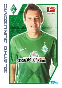 Cromo Zlatko Junuzovic - German Football Bundesliga 2012-2013 - Topps