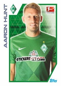 Cromo Aaron Hunt - German Football Bundesliga 2012-2013 - Topps