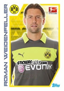 Sticker Roman Weidenfeller - German Football Bundesliga 2012-2013 - Topps