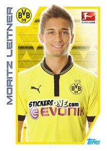 Sticker Moritz Leitner - German Football Bundesliga 2012-2013 - Topps