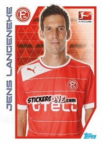 Sticker Jens Langeneke - German Football Bundesliga 2012-2013 - Topps