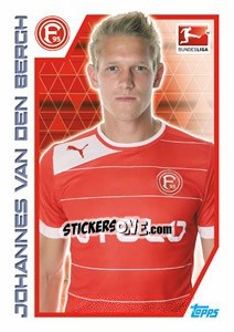 Sticker Johannes van den Bergh