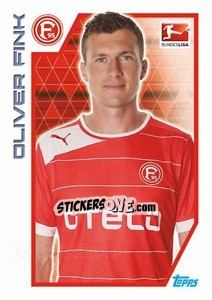 Sticker Oliver Fink - German Football Bundesliga 2012-2013 - Topps