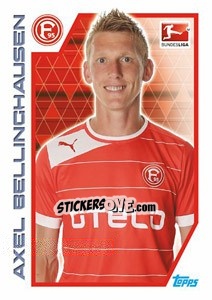 Cromo Axel Bellinghausen - German Football Bundesliga 2012-2013 - Topps