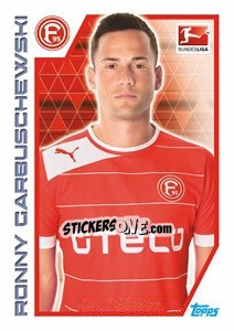 Sticker Ronny Garbuschewski - German Football Bundesliga 2012-2013 - Topps