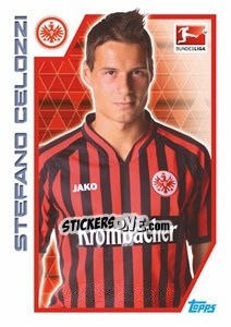 Sticker Stefano Celozzi - German Football Bundesliga 2012-2013 n. 75 - Topps