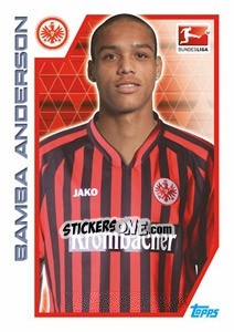 Figurina Anderson Bamba - German Football Bundesliga 2012-2013 - Topps