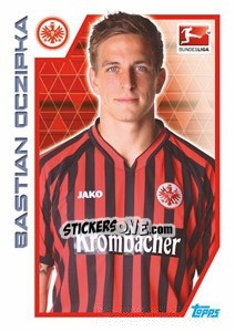 Sticker Bastian Oczipka - German Football Bundesliga 2012-2013 n. 78 - Topps