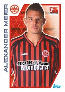 Cromo Alexander Meier - German Football Bundesliga 2012-2013 - Topps