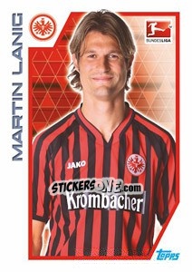 Sticker Martin Lanig - German Football Bundesliga 2012-2013 - Topps