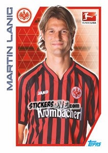 Sticker Martin Lanig - German Football Bundesliga 2012-2013 n. 85 - Topps
