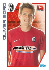 Cromo Oliver Sorg - German Football Bundesliga 2012-2013 - Topps