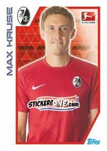 Sticker Max Kruse - German Football Bundesliga 2012-2013 n. 102 - Topps