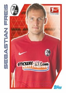 Sticker Sebastian Freis - German Football Bundesliga 2012-2013 - Topps
