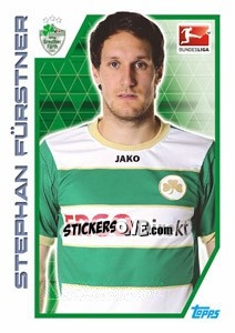 Sticker Stephan Fürstner - German Football Bundesliga 2012-2013 n. 112 - Topps