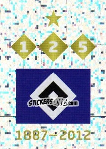 Sticker Wappen - German Football Bundesliga 2012-2013 n. 122 - Topps