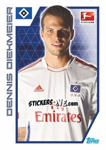 Sticker Dennis Diekmeier - German Football Bundesliga 2012-2013 - Topps