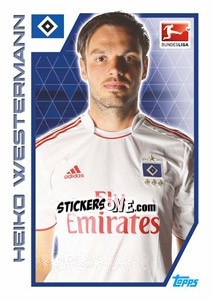 Cromo Heiko Westermann - German Football Bundesliga 2012-2013 - Topps