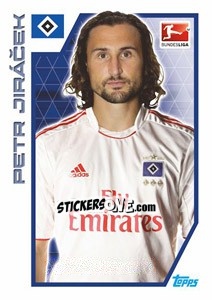 Sticker Petr Jirácek - German Football Bundesliga 2012-2013 - Topps