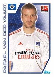Sticker Rafael van der Vaart - German Football Bundesliga 2012-2013 - Topps