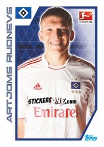 Sticker Artjoms Rudņevs - German Football Bundesliga 2012-2013 - Topps