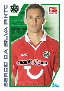 Cromo Sérgio Pinto - German Football Bundesliga 2012-2013 - Topps