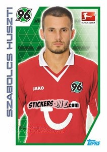 Sticker Szabolcs Huszti - German Football Bundesliga 2012-2013 - Topps