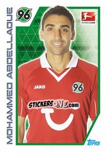 Cromo Mohammed Abdellaoue - German Football Bundesliga 2012-2013 - Topps