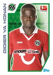 Cromo Didier Ya Konan - German Football Bundesliga 2012-2013 - Topps