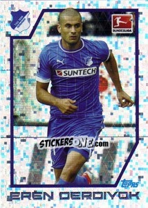 Sticker Star-Spieler (Eren Derdiyok) - German Football Bundesliga 2012-2013 n. 157 - Topps