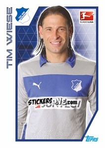 Sticker Tim Wiese - German Football Bundesliga 2012-2013 n. 158 - Topps